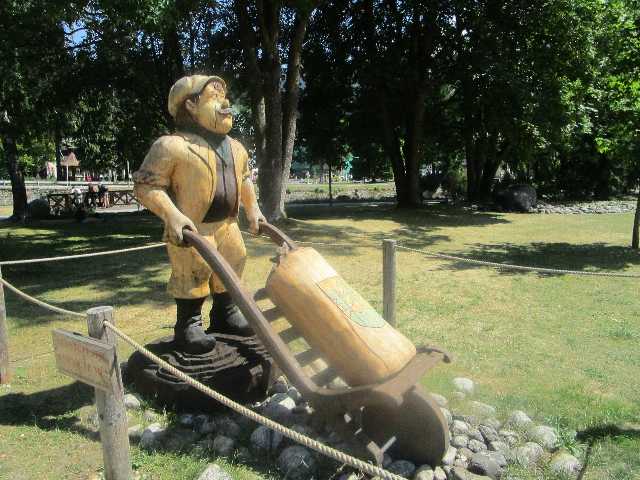 Špindlův mlýn - městský park v centru