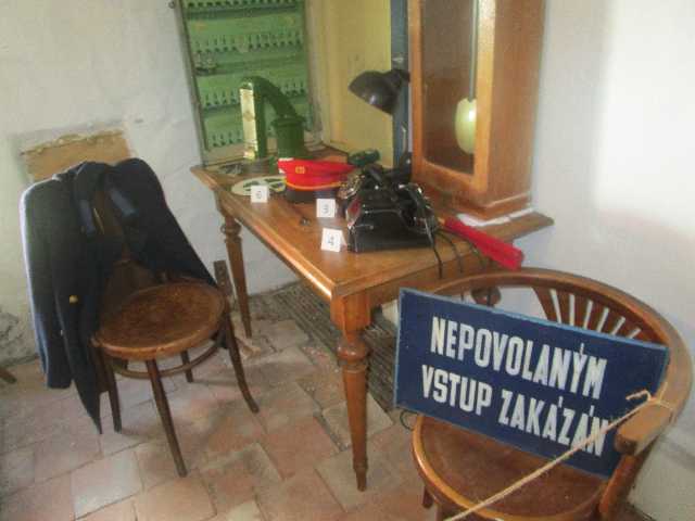 železniční výstava v Infocentru - Zastávka na znamení