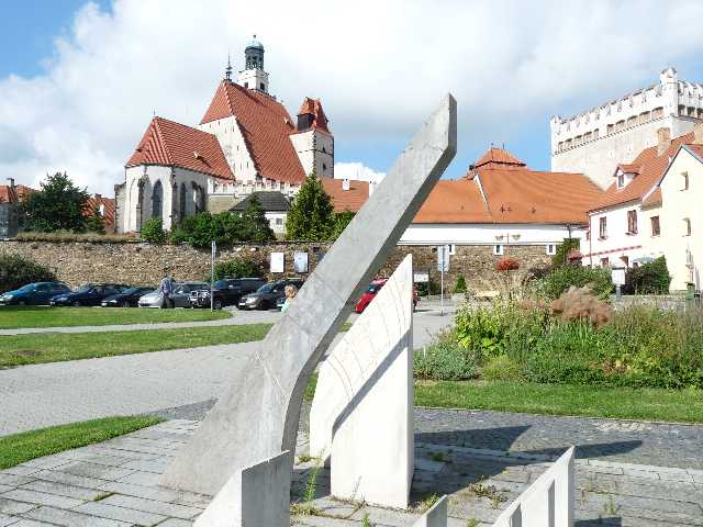 22. 7. Prachatice - Pohled na kostel sv. Jakuba